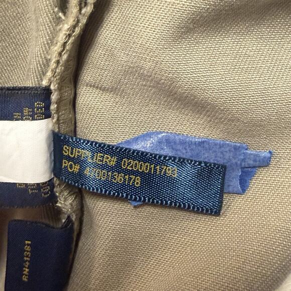 MEN'S RALPH LAUREN POLO CLASSIC CHINO BEIGE SHORTS SIZE 42 RN41381 GOLF SHORT - Picture 12 of 15